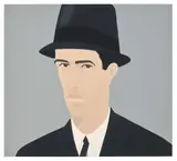 Alex Katz, Alex Katz, Self-Portrait (Passing), from Alex and Ada, the 1960s to the 1980s (S. 242), 1990, Screenprint in colours, on Arches Roll Stock paper, the full sheet
