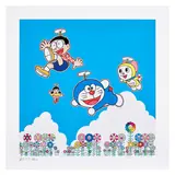 Takashi Murakami, So Much Fun, Under the Blue Sky, 2021, Screenprint in colours, on wove paper, with full margins