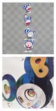 Takashi Murakami, DOB totem pole; and And then, and then and then and then and then / Cream