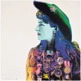 Andy Warhol, Annie Oakley, from Cowboys and Indians (F. & S. 378), 1986, Screenprint in colours, on Lenox Museum Board, the full sheet