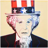 Andy Warhol, Uncle Sam, from Myths (F. & S. 259), 1981, Screenprint in colours with diamond dust, on Lenox Museum Board, the full sheet
