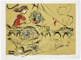 Marc Chagall, Île Saint-Louis (M. 225), 1959, Lithograph in colours, on Arches paper, with full margins