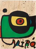 Poster for the exhibition 'Miró. Pintura', Museo Español de Arte Contemporáneo, Madrid (M. 1164) by Joan Miró, 1978, Lithograph in colours, on Guarro paper, the full sheet, sold Sep 2025