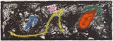 Les pénalités de l'enfer ou les Nouvelles-Hébrides (The Penalties of Hell or the New Hebrides): one print (M. 985, see C. Bks. 188) by Joan Miró, 1974, Lithograph in colours, on Arches paper folded (as issued), the full sheet, sold Sep 2025