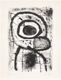Le penseur (The Thinker) (M. 182) by Joan Miró, 1958, Lithograph, on Arches paper, with full margins, sold Sep 2025