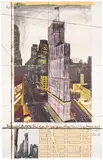 Christo & Jeanne-Claude, Wrapped Building, Project for 1 Times Square, Allied Chemical Tower, New York (S. 154)