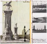 Christo & Jeanne-Claude, The Pont Alexandre III, Wrapped, Project for Paris (S. 156)