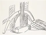 Andy Warhol, Hammer and Sickle: one print (see F. & S. 161), 1977, Screenprint, on Strathmore Bristol paper, the full sheet