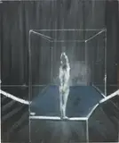 Francis Bacon, Study of a Nude (Q4), 1953/2015, Giclée print in colours, flush-mounted to aluminium support (as issued)