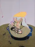 Francis Bacon, Lying Figure (Large) (Q2A), 1969/2015, Giclée print in colours, flush-mounted to aluminum support (as issued)