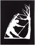 Kara Walker, Snared, 2013, Lithograph, on wove paper, the full sheet