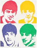 Peter Blake, Love Me Do, 2005, Screenprint in colours with diamond dust, on Colorplan paper, the full sheet