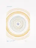 Damien Hirst, Wheel Meet Again, from In a Spin, the Action of the World on Things, Volume I, 2002, Etching in colours, on Hahnemühle paper, with full margins