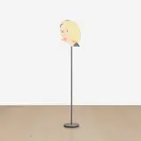 Alex Katz, Jessica (cutout edition, weather vane) (S. 352), 2002, Shaped aluminium multiple with screenprint in colours on both sides, with a bronze stand and base