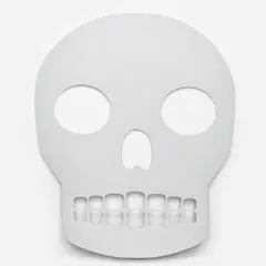 John Armleder, NUTNAABUL, 2002, Laser-cut mirrored Plexiglas multiple