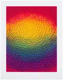Jennifer Guidi, Rainbow Orb 2, 2023, Archival pigment print in colours with varnish and glass flock, on Moab Entrada paper, with full margins
