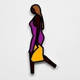 Julian Opie, Bag, from Old Street