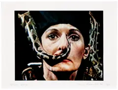 Marina Abramović, Dragon Head, 1990, Chromogenic print, on Kodak paper, mounted to BFK Rives paper support, the full sheet