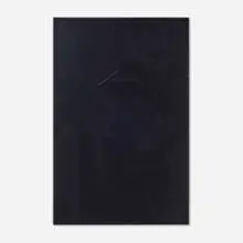 Untitled by Eric Orr, lacquered MDF, sold Nov 2025