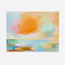Hyde Solomon, Sunset Sky, 1979, oil on canvas