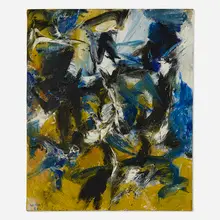 Oswaldo Vigas, Monai, 1963, oil on canvas