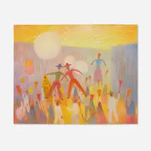 Valetta Swann, Untitled, 1958, oil on canvas