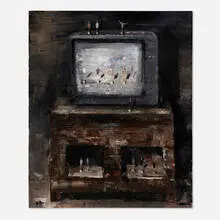 Ignacio Iturria, Untitled, 1988, acrylic on canvas