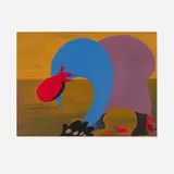 Frank Diaz Escalet, Pik de Cotton, 1985, oil on Masonite