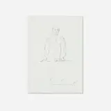 Rafael Coronel, The Harlequin, graphite on paper