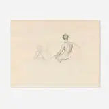 Alexander Cañedo, Study, graphite on paper