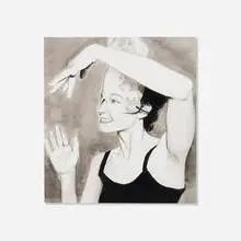 Victor Rodriguez, Small Acrobat, 2003, gouache on paper