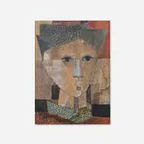 Carlos Rojas, Seminarista, 1961, graphite and mixed media on paper laid to Masonite