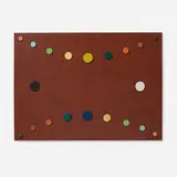 Loló Soldevilla, Sin título, oil and wood collage on Masonite