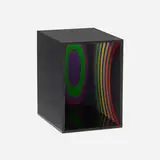 Julio Le Parc, Cercles par déplacement, 2015, acrylic, mirror, offset lithograph