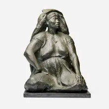 Francisco Zúñiga, La Calera, 1976, bronze, stone