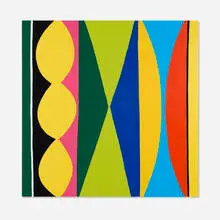 Kim MacConnel, 15 Rabbit, 2011, enamel on panel