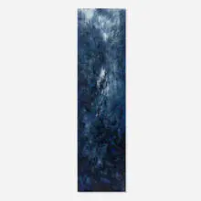 Victoria (Waterfall Series #7) by Joe Goode, 1989, oil on panel, sold Oct 2025