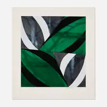 Charles Arnoldi, Untitled, 2008, gouache on matboard
