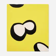 Roy Lichtenstein, Swiss Cheese (Double Doors) (Study), 1993, acrylic on cut foamcore