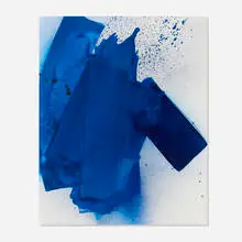 Max Frintrop, Paris, Texas, 2016, pigment, ink, acrylic on canvas