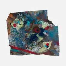 Sam Gilliam, Untitled, 1999, mixed media assemblage