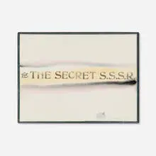 Edward Kienholz, For the Secret S.S.S.R., 1972, ink and watercolor on paper in artist's frame