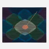 Oskar Fischinger, Oscillator, 1962, oil on canvas