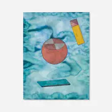 Ronald Davis, Untitled (WC #37), 1980, watercolor on paper