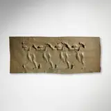 Robert Graham, Panel from the Dance Door, 1984, patinated bronze