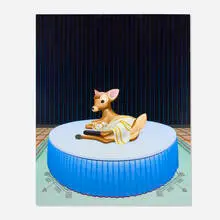 Lui Shtini, Bambi, 2008, oil on canvas