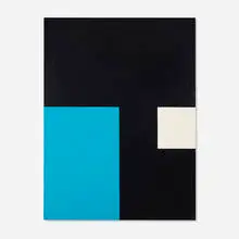 Frederick Hammersley, Either Or, 1960, oil on linen