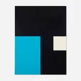 Frederick Hammersley, Either Or, 1960, oil on linen