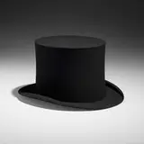 Katharina Fritsch, Zylinder (Top Hat), 2007, plastic, paint