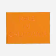 Ed Ruscha, Made in California, 1971, lithograph in colors on Arches paper